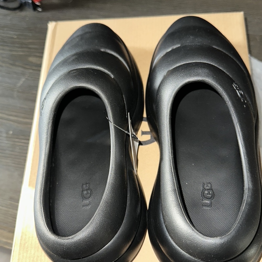 COPY - Women’s UGG SPORT YEAH CLOG BLACK #8 - Picture 4 of 5